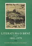 Literatura o Brně z let 1801–1979