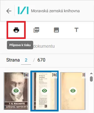 Příprava k tisku