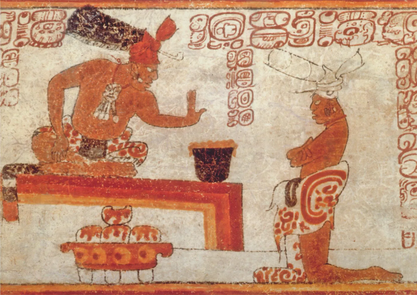 Mayan people and chocolate