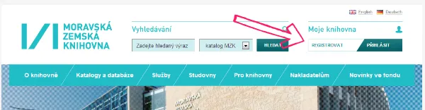 Registrace Registrace