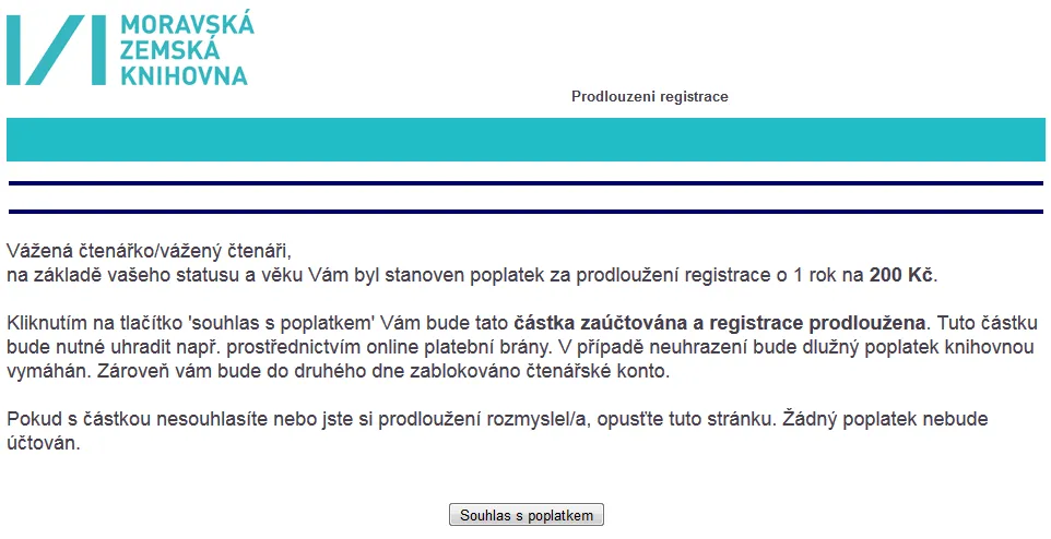 Online prodloužení Online prodloužení
