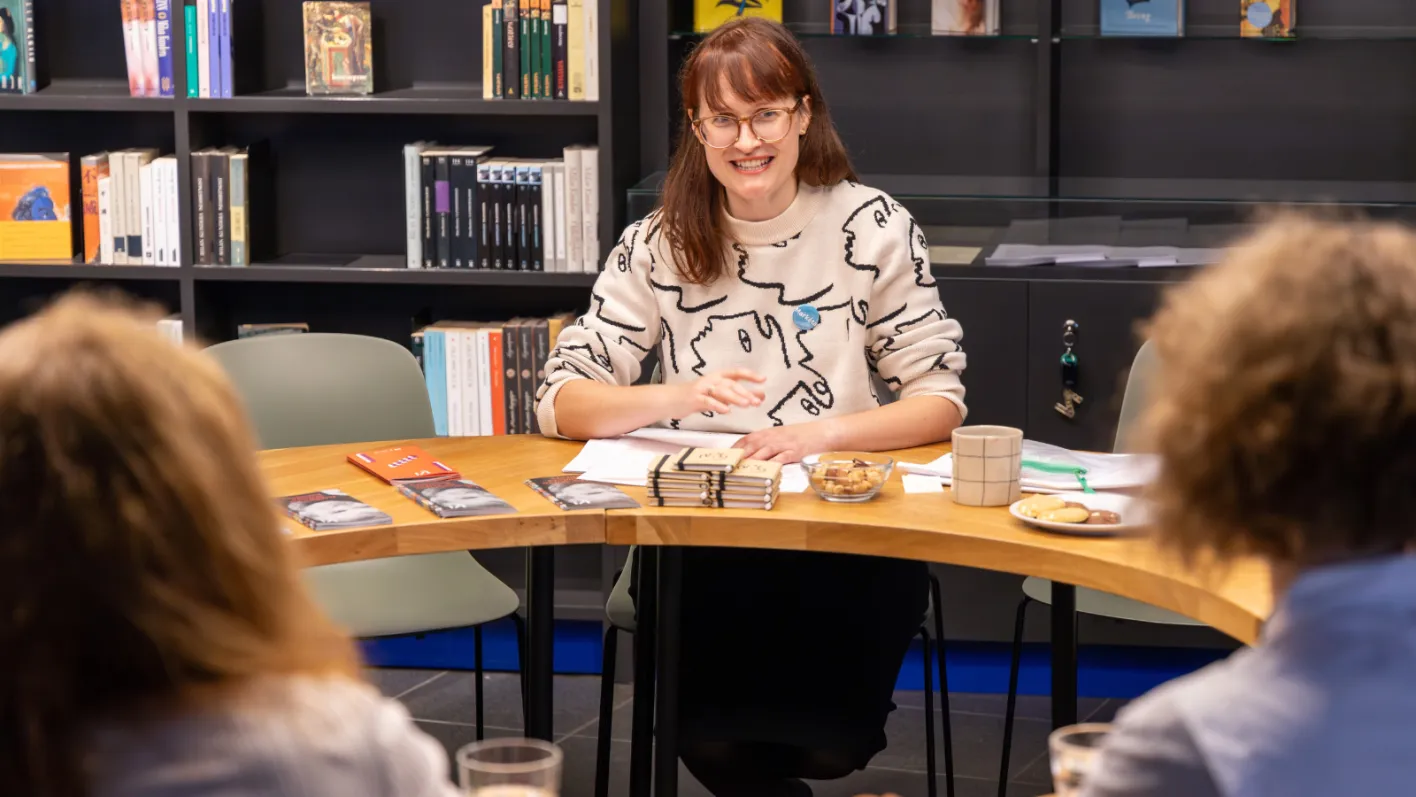 V Knihovně Milana Kundery V Knihovně Milana Kundery