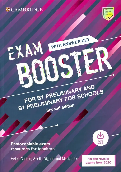 001834705_Cambridge exam booster with answer key : for B1 preliminary and B1 preliminary for schools : photocopiable exam resources for teachers