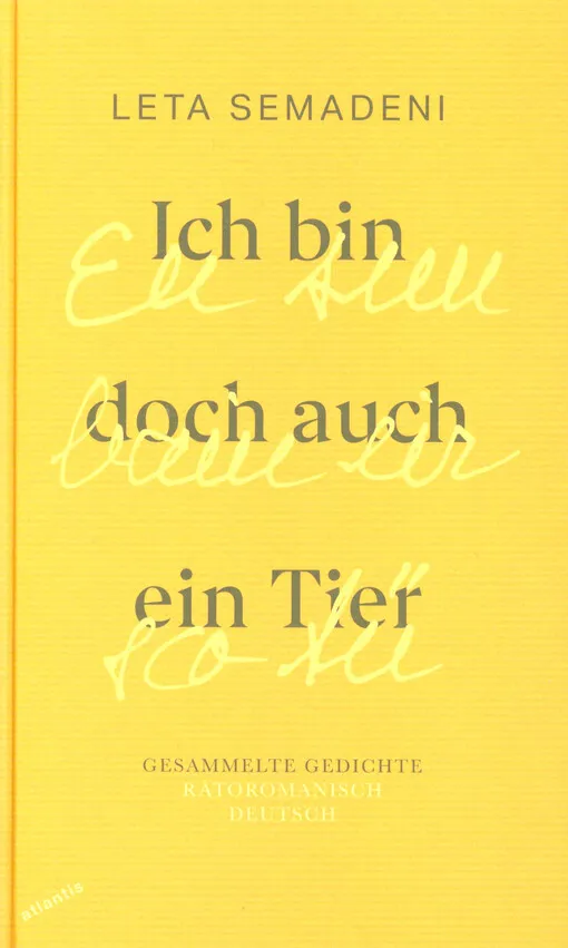 Leta Semadeni - Ich bin doch auch ein Tier