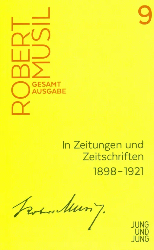 Robert Musil - In Zeitungen und Zeitschriften