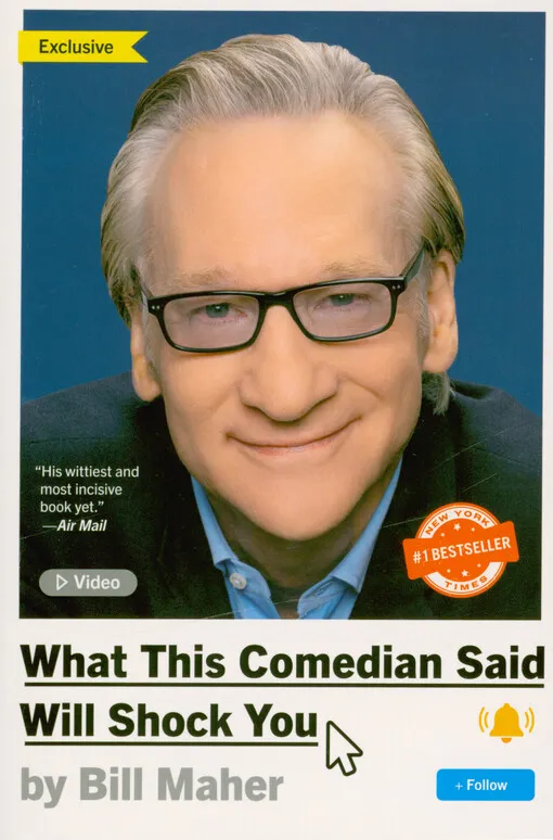 Bill Maher - What this comedian said will shock you 