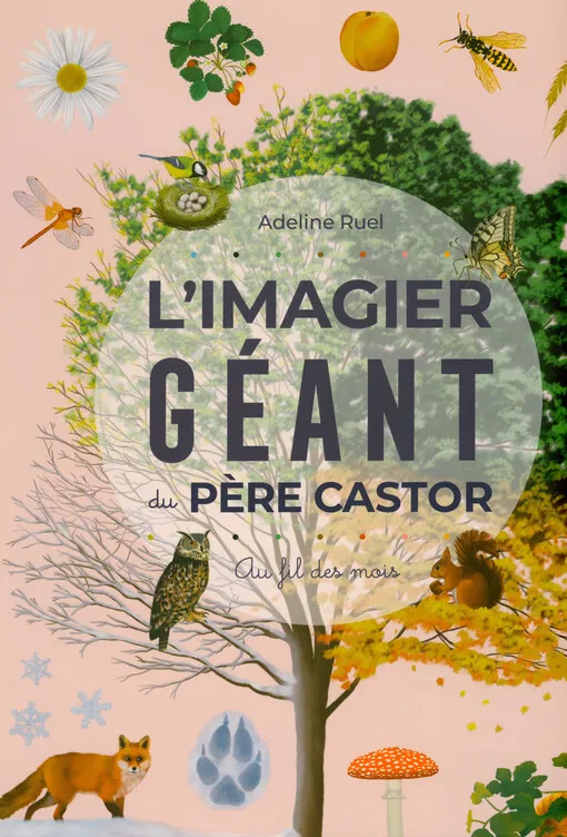 Adeline Ruel - L'imagier géant du Père Castor : au fil des mois
