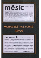 Měsíc, Brno 1932-1941