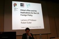 Public Lecture: China’s Rise and its Implications for U.S. Foreign Policy and the World