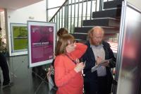 Vernisáž výstavy "Případ pro literaturu - současná německy psaná detektivka" (4.4. 2011)