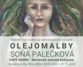 Soňa Palečková - Výstava olejomaleb v Café Gemini