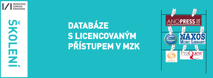 DATABÁZE S LICENCOVANÝM PŘÍSTUPEM V MZK