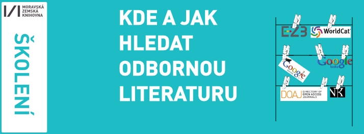 Kde a jak hledat odbornou literaturu