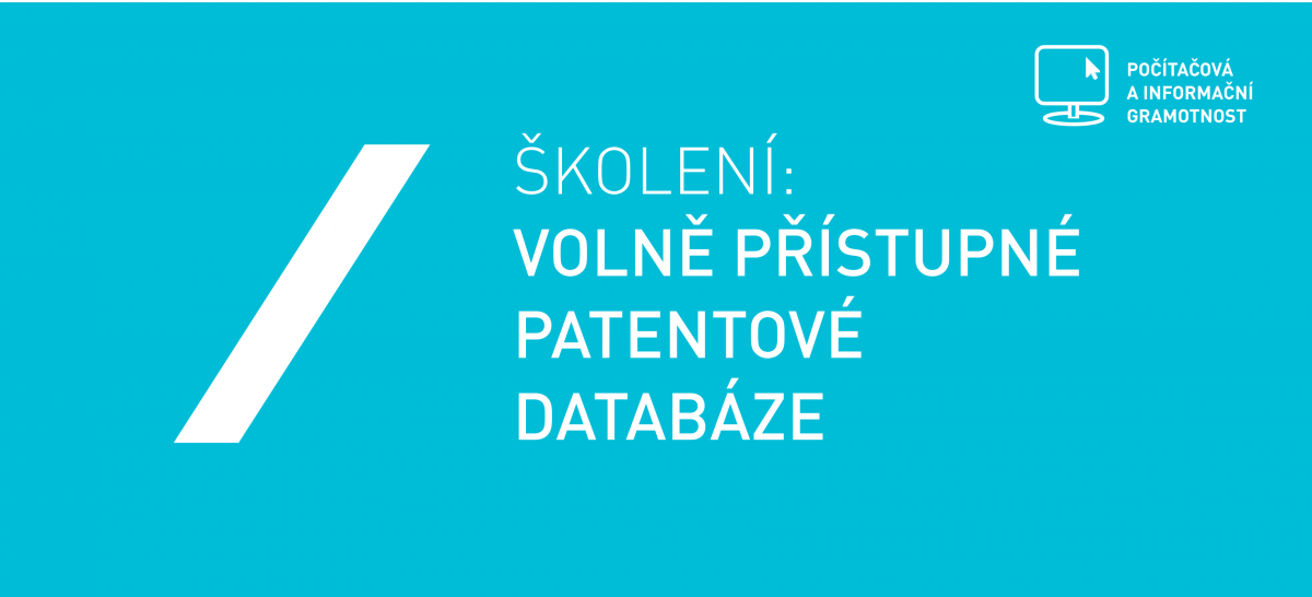 BANNER Volně přístupné patentové databáze