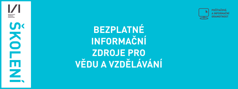 Bezplatné informační zdroje pro vědu a vzdělávání