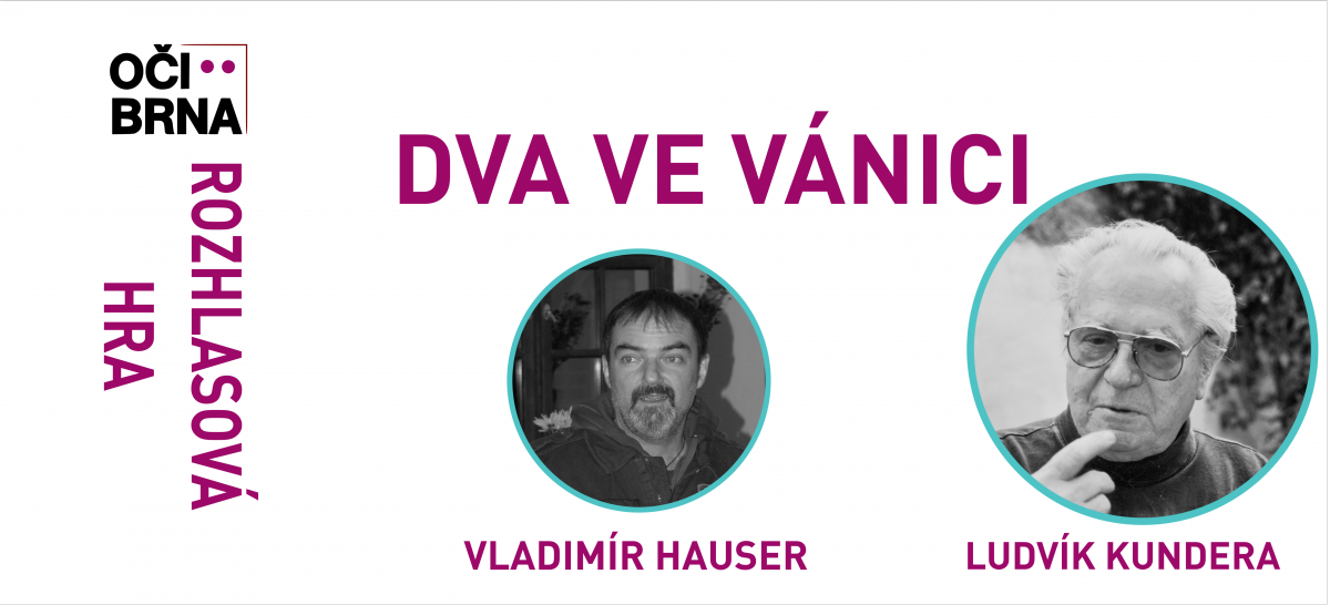 Dva ve vánici-banner kundera