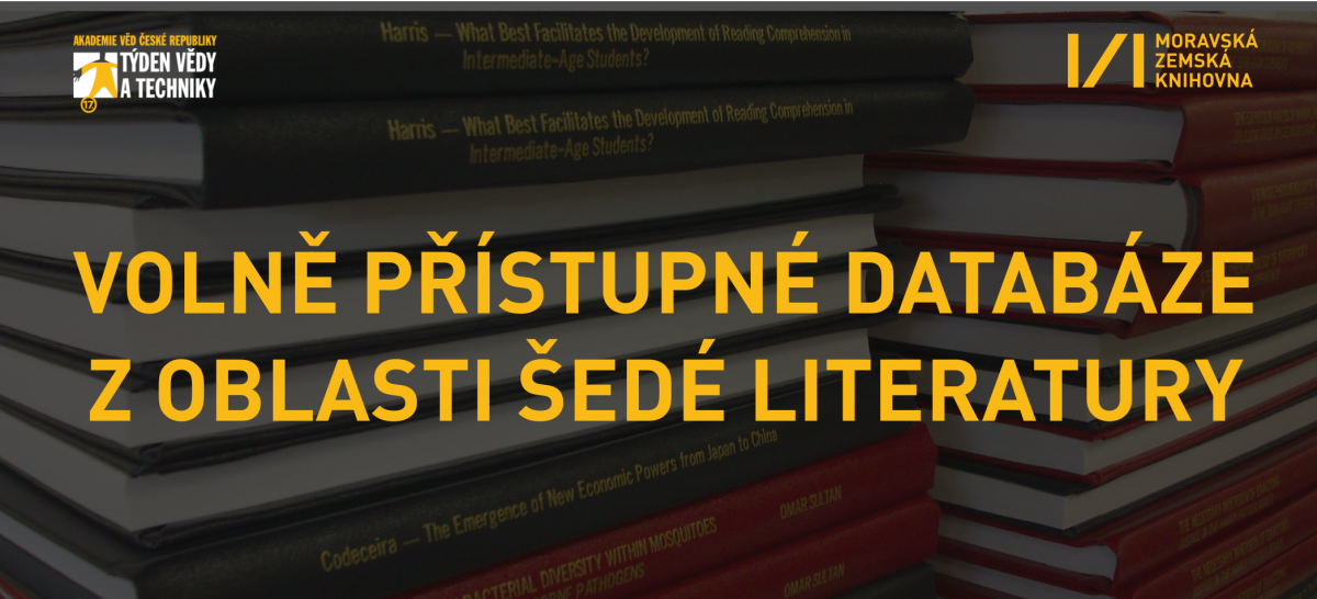 Volně přístupné databáze z oblasti šedé literatury