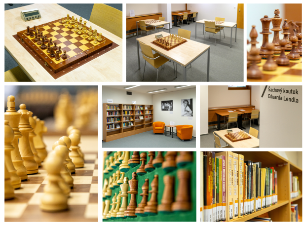 Šachový koutek Eduarda Lendla