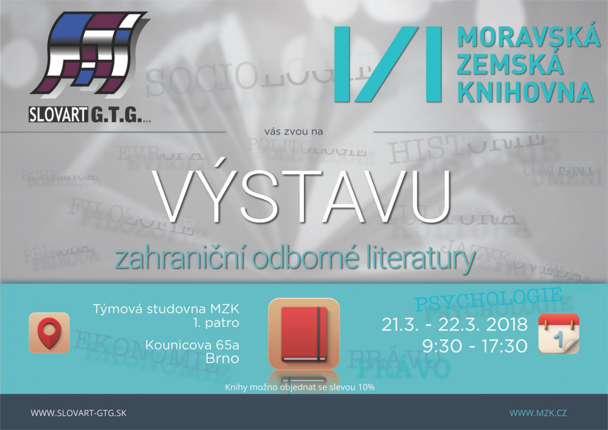  Výstava odborné zahraniční literatury v Moravské zemské knihovně v Brně